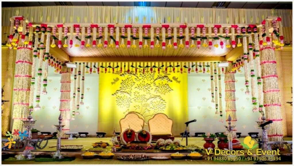 Elegant Wedding Decorations Pondicherry Cheap Wedding Decorations